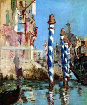 El Gran Canal Eduard Manet Pinturas al óleo
